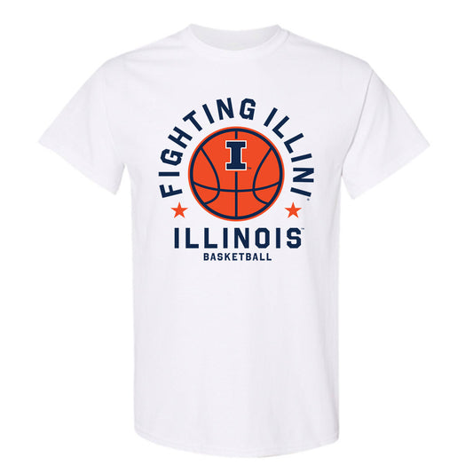 Illinois - NCAA Women's Basketball : Divine Bourrage - Sports Shersey T-Shirt-0