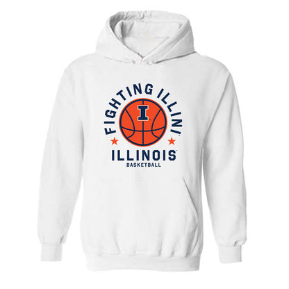 Illinois - NCAA Women's Basketball : Destiny Jackson - Sports Shersey Hooded Sweatshirt-0