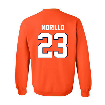 Illinois - NCAA Men's Basketball : Lucas Morillo - Sports Shersey Crewneck Sweatshirt-1