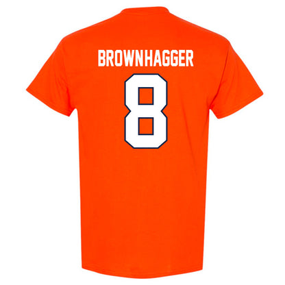 Illinois - NCAA Women's Basketball : Jasmine Brown-Hagger - Sports Shersey T-Shirt-1