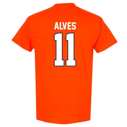 Illinois - NCAA Women's Basketball : Manuella Alves - Sports Shersey T-Shirt-1