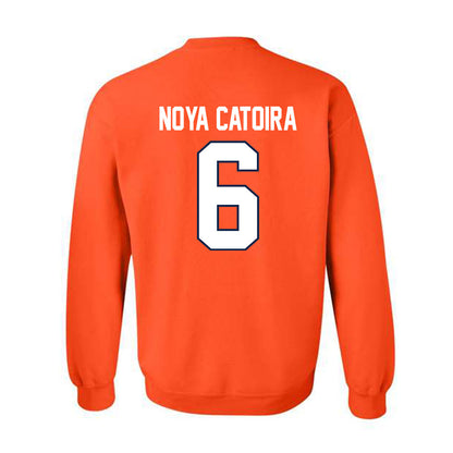 Illinois - NCAA Women's Basketball : Irene Noya Catoira - Sports Shersey Crewneck Sweatshirt-1