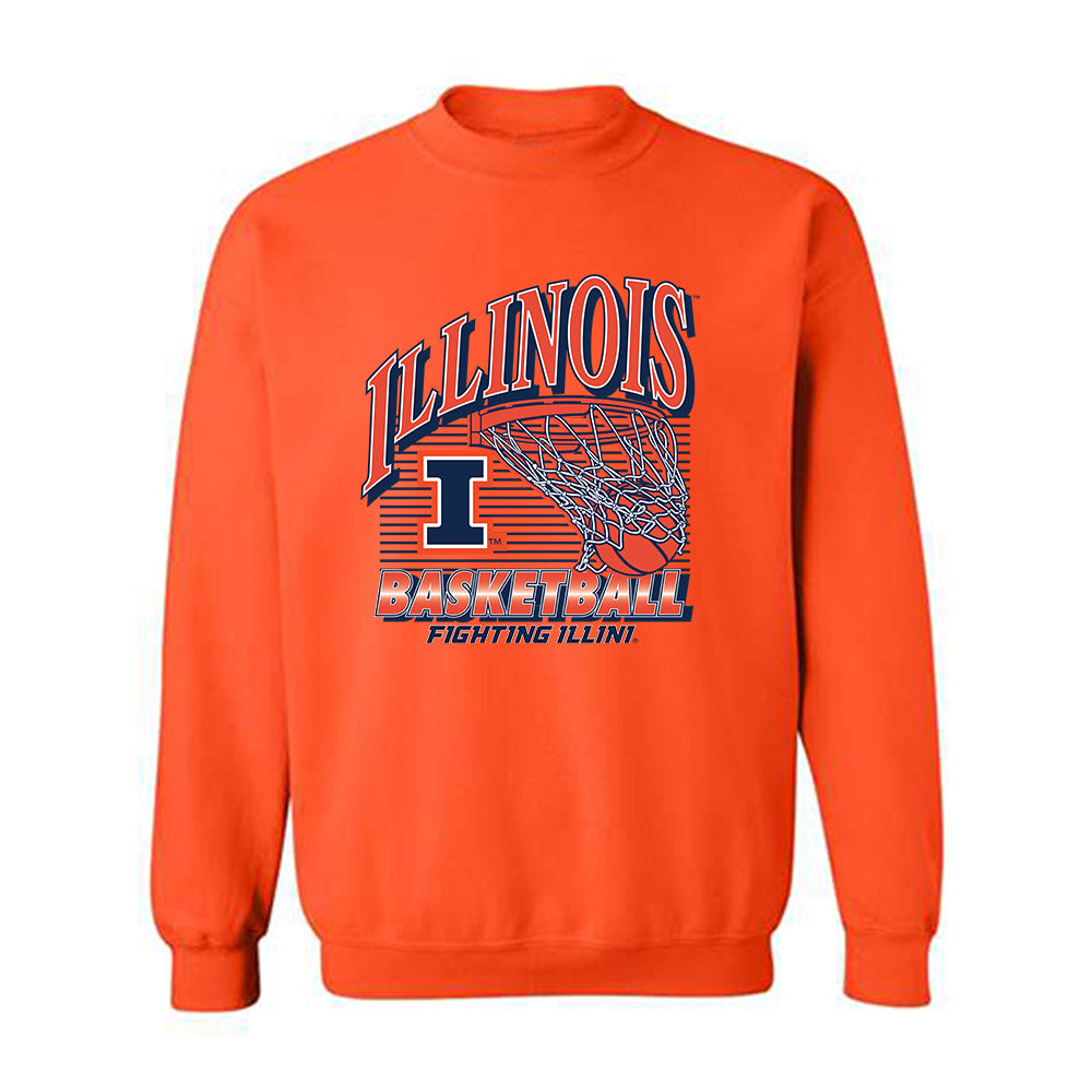 Illinois - NCAA Women's Basketball : Destiny Jackson - Sports Shersey Crewneck Sweatshirt-0