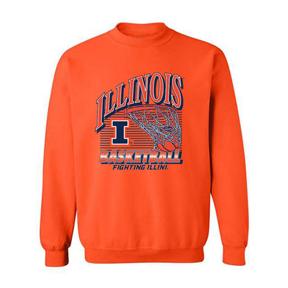 Illinois - NCAA Women's Basketball : Destiny Jackson - Sports Shersey Crewneck Sweatshirt-0