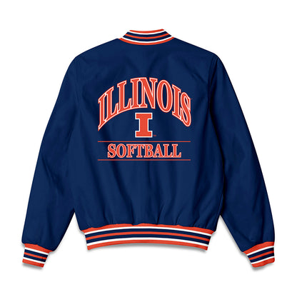 Illinois - NCAA Softball : Keirys Click - Bomber Jacket-1
