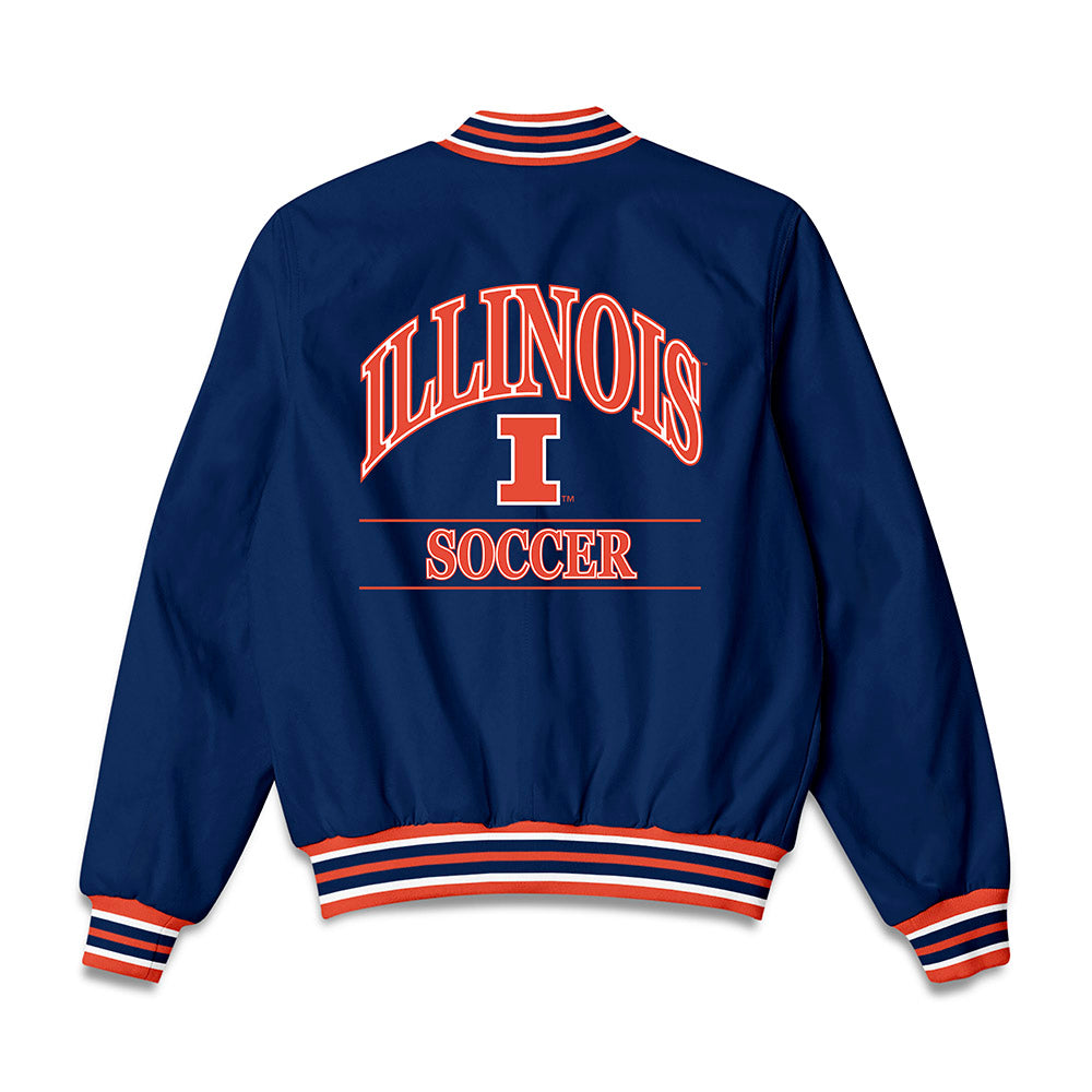 Illinois - NCAA Women's Soccer : Téa Mayson - Bomber Jacket-1