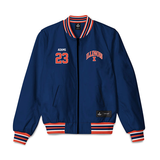 Illinois - NCAA Women's Soccer : Ashlyn Adams - Bomber Jacket-0