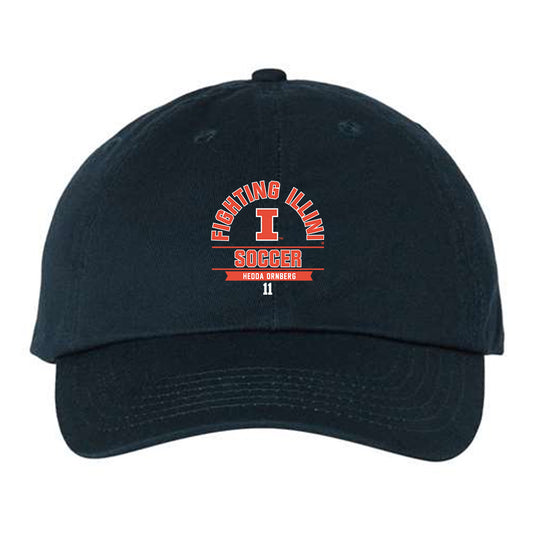 Illinois - NCAA Women's Soccer : Hedda Ornberg - Dad Hat-0