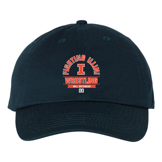 Illinois - NCAA Wrestling : Will Baysingar - Dad Hat