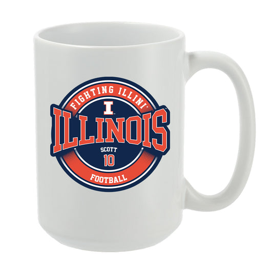 Illinois - NCAA Football : Miles Scott - Mug