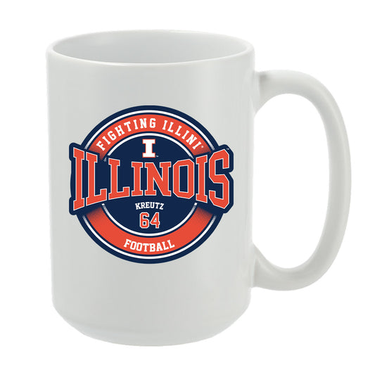 Illinois - NCAA Football : Josh Kreutz - Mug