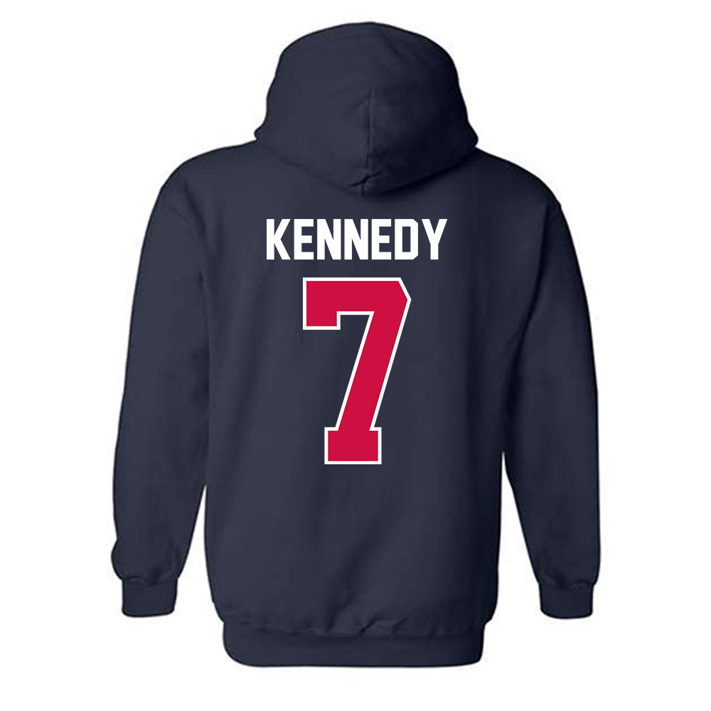 Arizona - NCAA Football : Chase Kennedy - Classic Shersey Hooded Sweatshirt-1