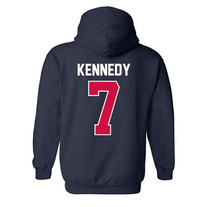 Arizona - NCAA Football : Chase Kennedy - Classic Shersey Hooded Sweatshirt-1