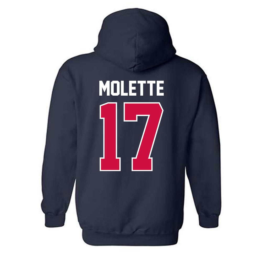 Arizona - NCAA Football : Lee Molette - Classic Shersey Hooded Sweatshirt-1