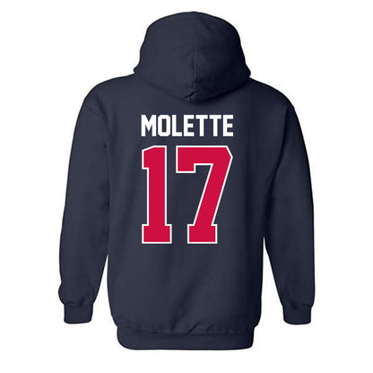 Arizona - NCAA Football : Lee Molette - Classic Shersey Hooded Sweatshirt-1