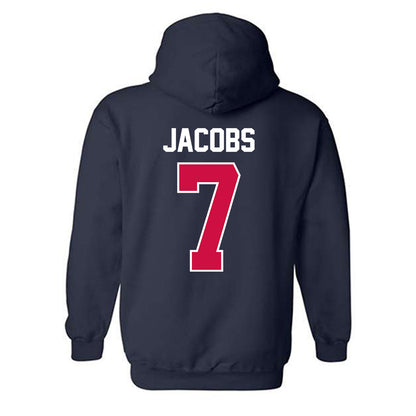 Arizona - NCAA Baseball : Andrew Jacobs - Classic Shersey Hooded Sweatshirt-1