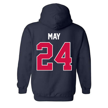 Arizona - NCAA Women's Soccer : Ashley May - Classic Shersey Hooded Sweatshirt-1