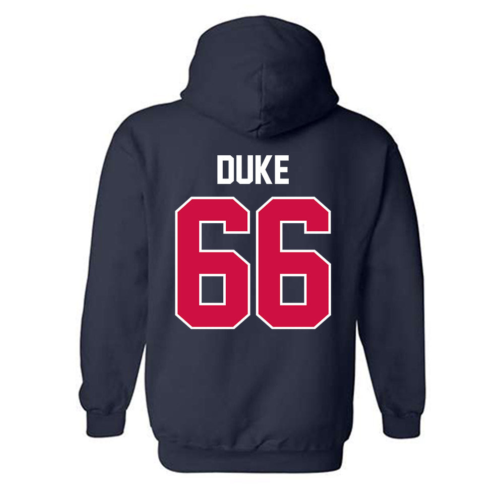 Arizona - NCAA Softball : Addison Duke - Classic Shersey Hooded Sweatshirt-1
