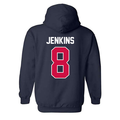 Arizona - NCAA Softball : Grace Jenkins - Classic Shersey Hooded Sweatshirt-1