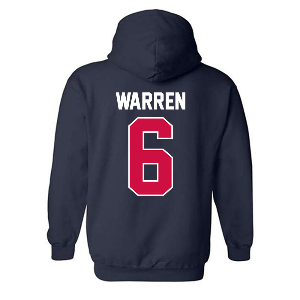 Arizona - NCAA Football : Cornelius Warren - Classic Shersey Hooded Sweatshirt-1