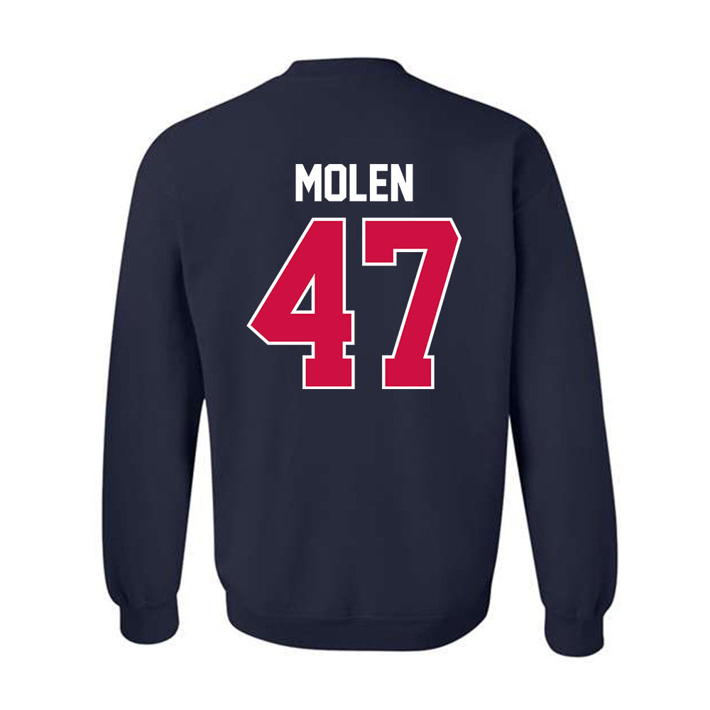 Arizona - NCAA Football : Broden Molen - Classic Shersey Crewneck Sweatshirt-1