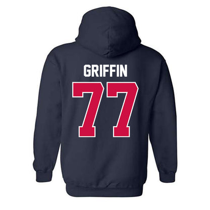 Arizona - NCAA Football : Jake Griffin - Classic Shersey Hooded Sweatshirt-1