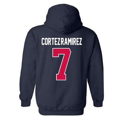 Arizona - NCAA Women's Soccer : Leilani Cortez-Ramirez - Classic Shersey Hooded Sweatshirt-1