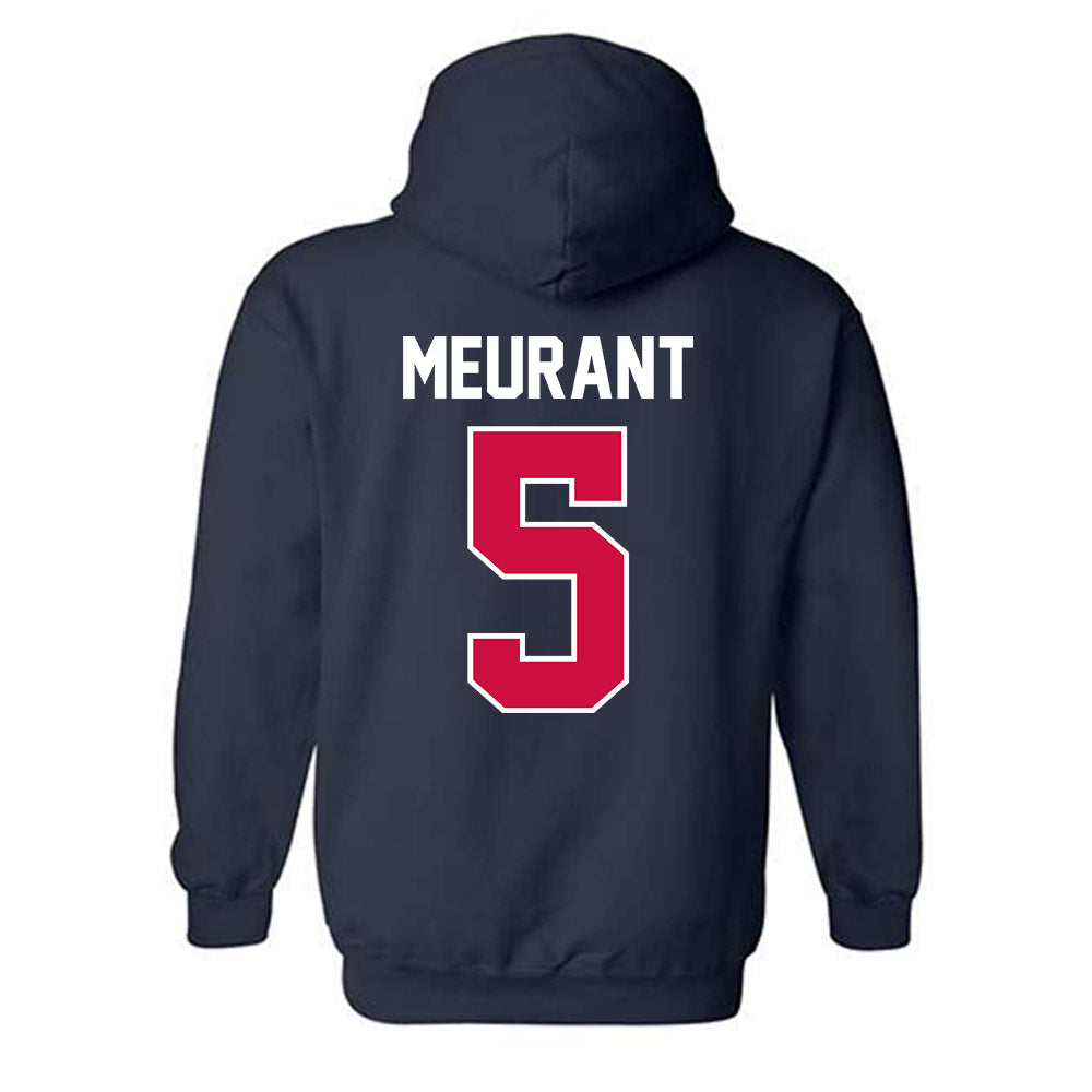 Arizona - NCAA Baseball : Mathis Meurant - Classic Shersey Hooded Sweatshirt-1