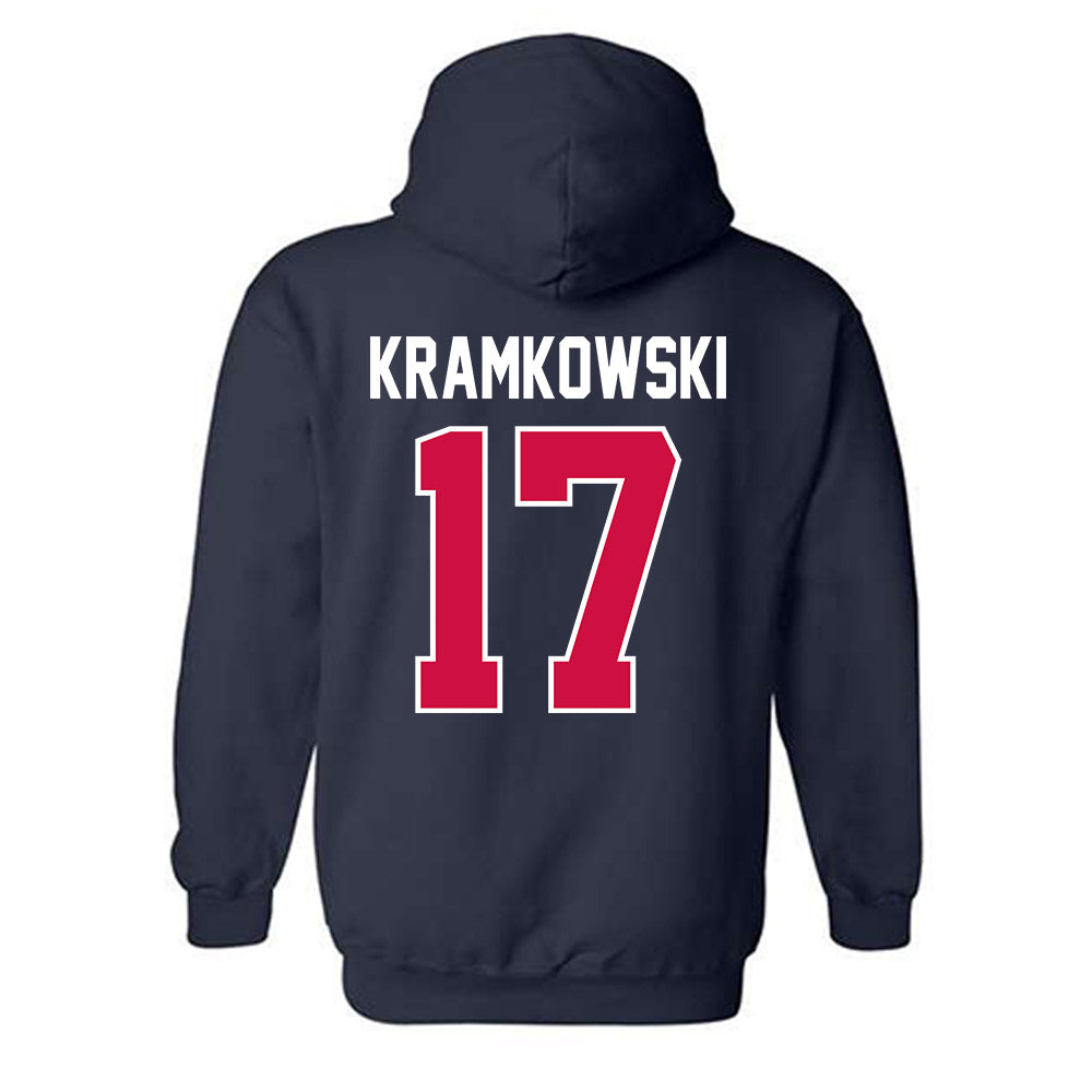Arizona - NCAA Baseball : Owen Kramkowski - Classic Shersey Hooded Sweatshirt-1