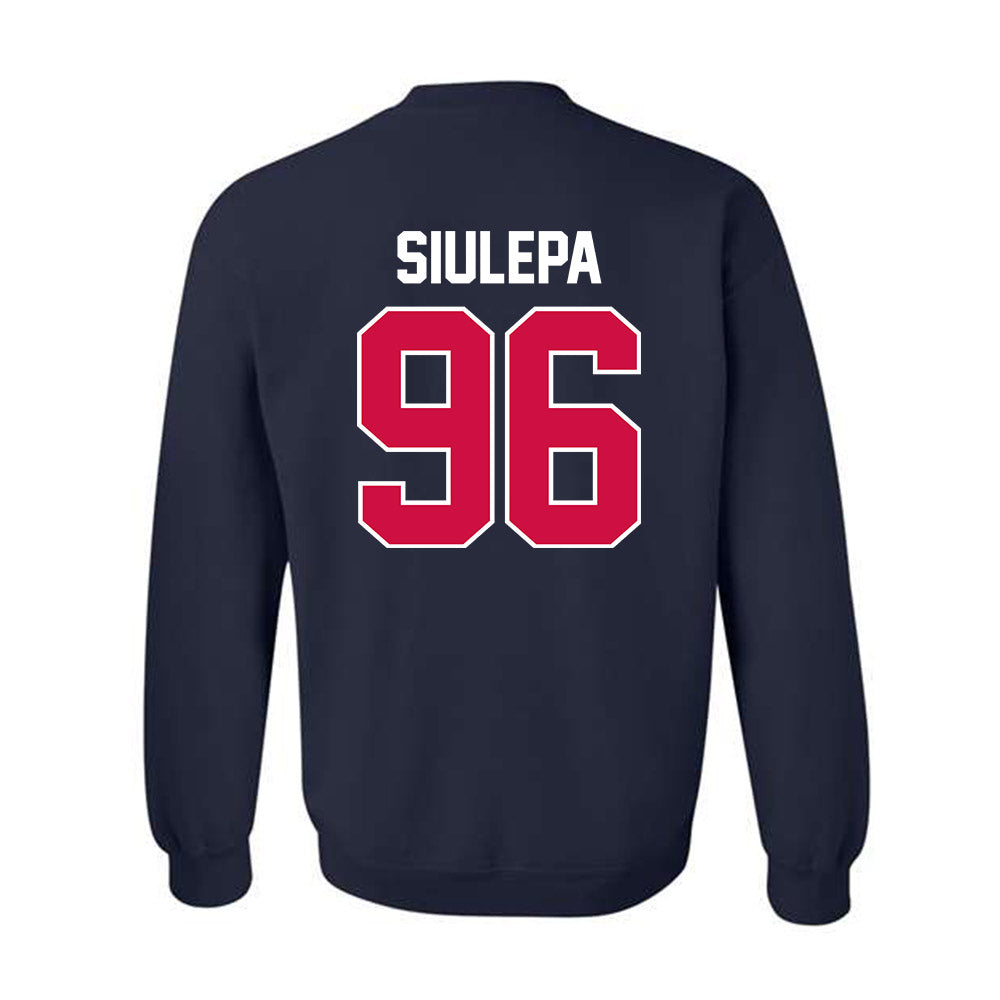 Arizona - NCAA Football : Zac Siulepa - Classic Shersey Crewneck Sweatshirt-1