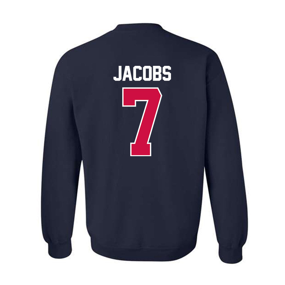Arizona - NCAA Baseball : Andrew Jacobs - Classic Shersey Crewneck Sweatshirt-1