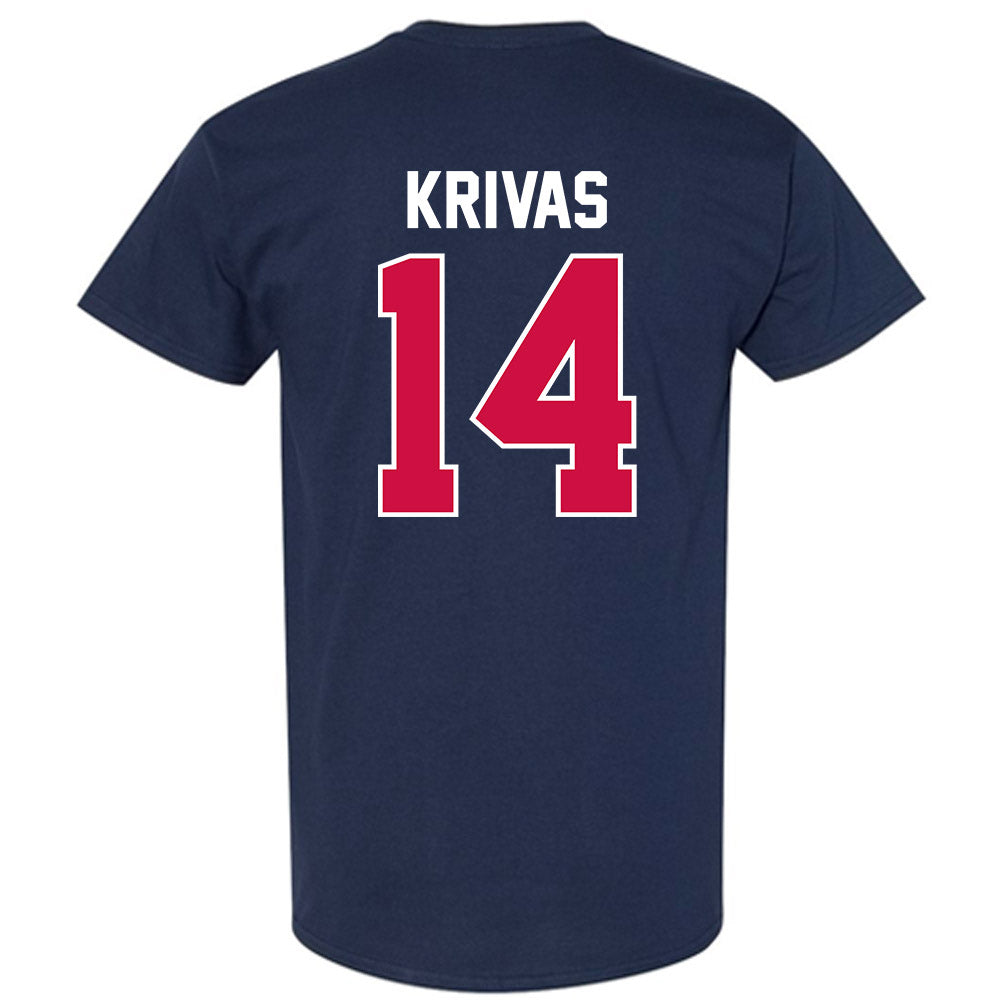 Arizona - NCAA Men's Basketball : Motiejus Krivas - Classic Shersey T-Shirt-1