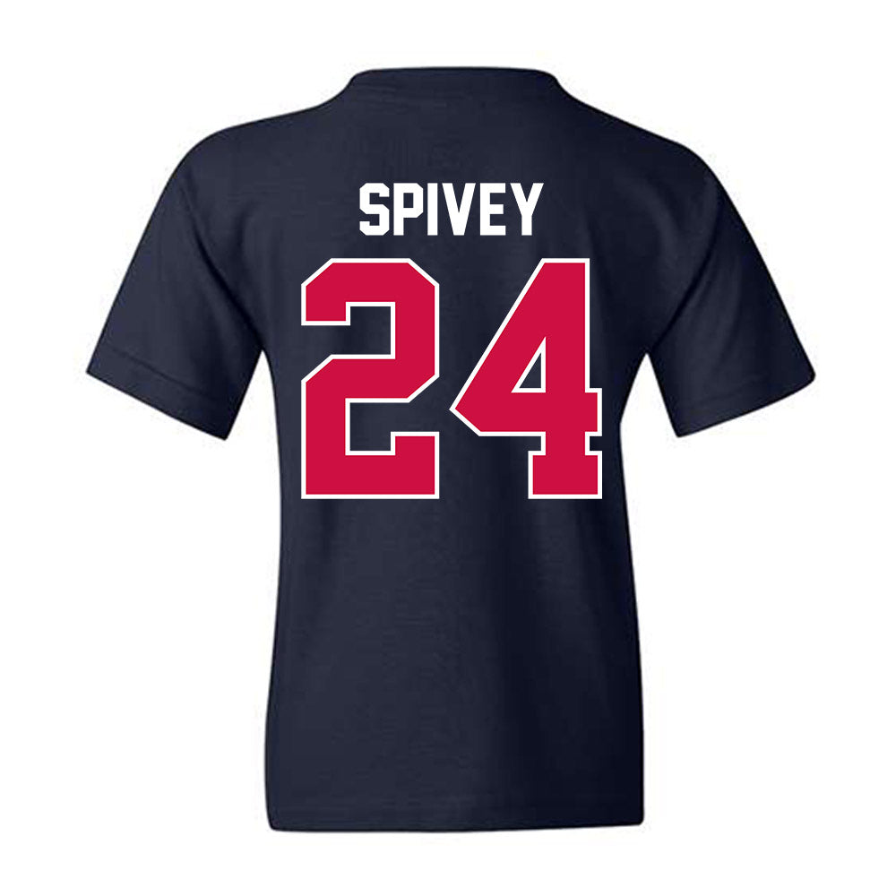 Arizona - NCAA Football : Kingston Spivey - Classic Shersey Youth T-Shirt-1