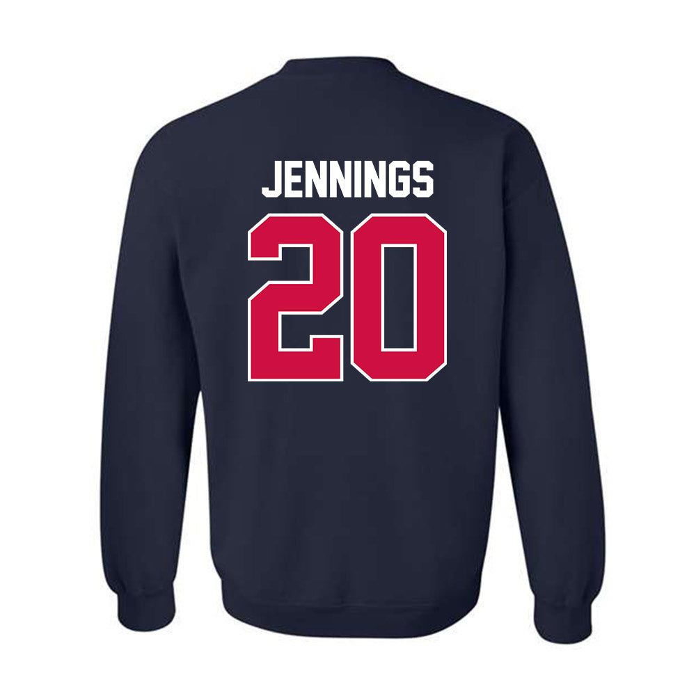 Arizona - NCAA Softball : Tele Jennings - Classic Shersey Crewneck Sweatshirt-1