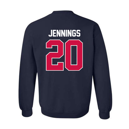Arizona - NCAA Softball : Tele Jennings - Classic Shersey Crewneck Sweatshirt-1