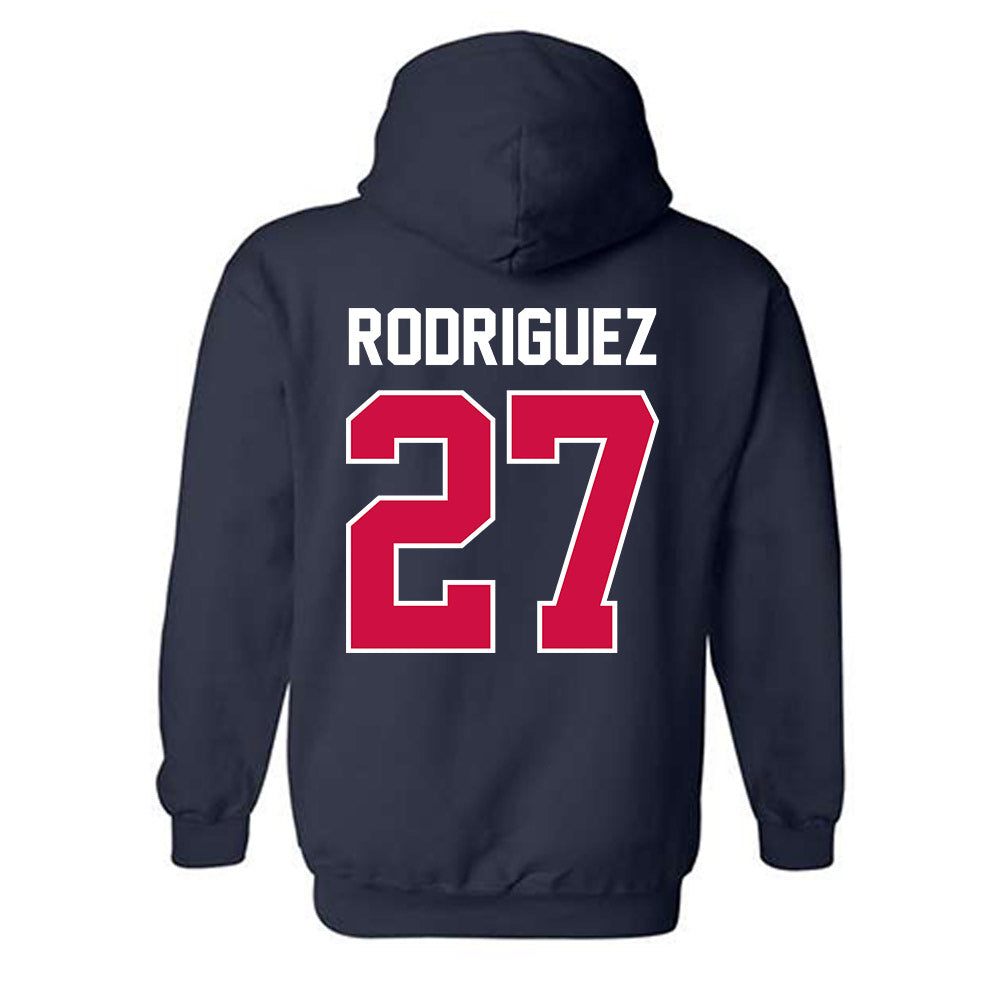 Arizona - NCAA Baseball : Dominic Rodriguez - Classic Shersey Hooded Sweatshirt-1