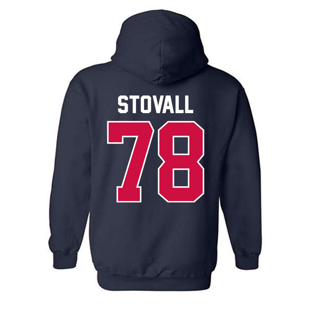 Arizona - NCAA Football : Grayson Stovall - Classic Shersey Hooded Sweatshirt-1