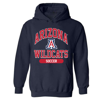 Arizona - NCAA Women's Soccer : Ashley May - Classic Shersey Hooded Sweatshirt-0