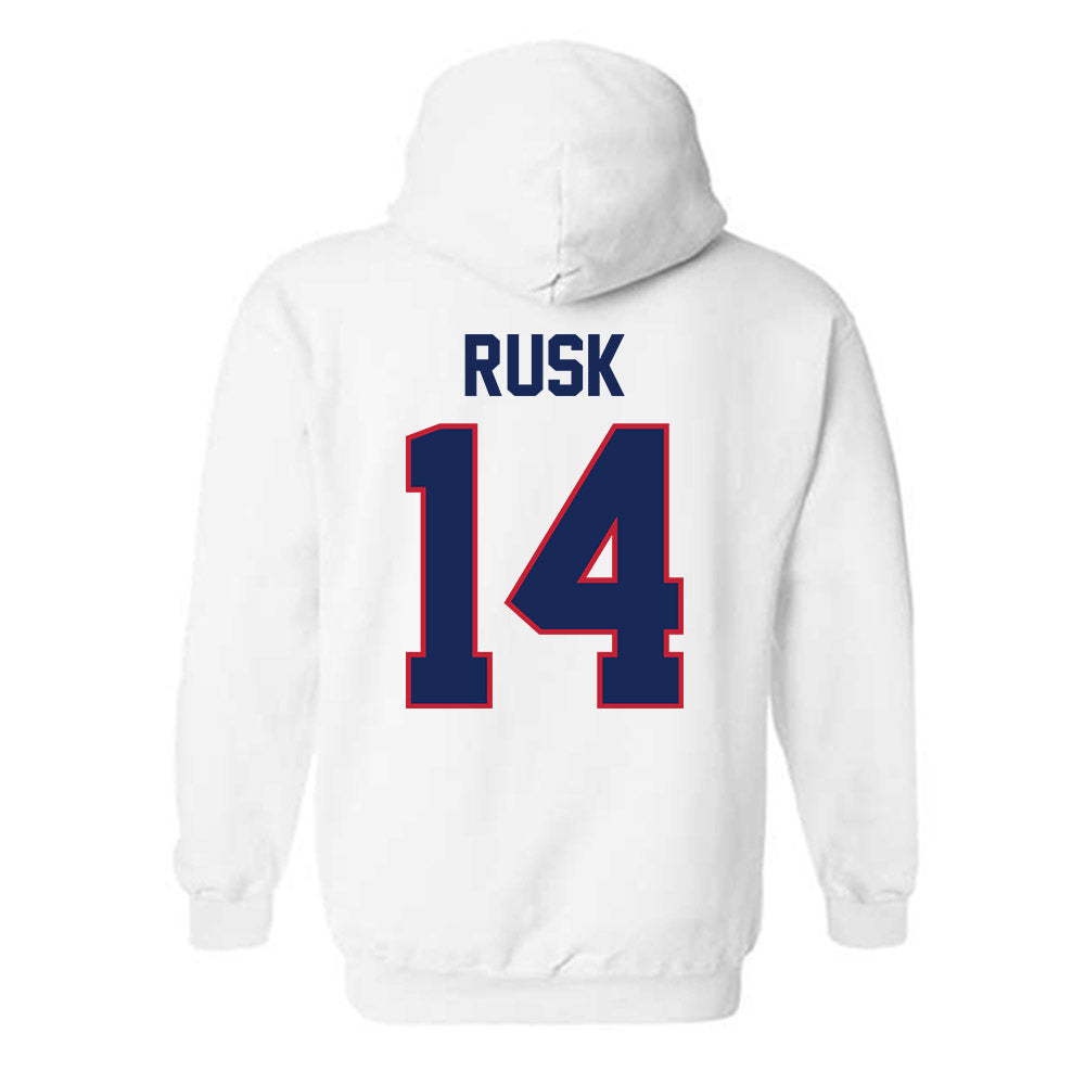 Arizona - NCAA Football : Cole Rusk - Classic Shersey Hooded Sweatshirt-1