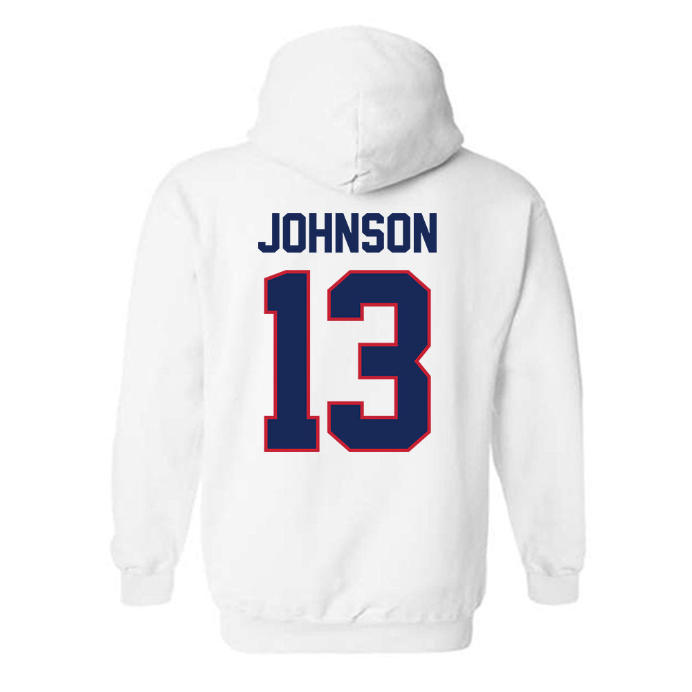 Arizona - NCAA Women's Soccer : Kyleigh Johnson - Classic Shersey Hooded Sweatshirt-1