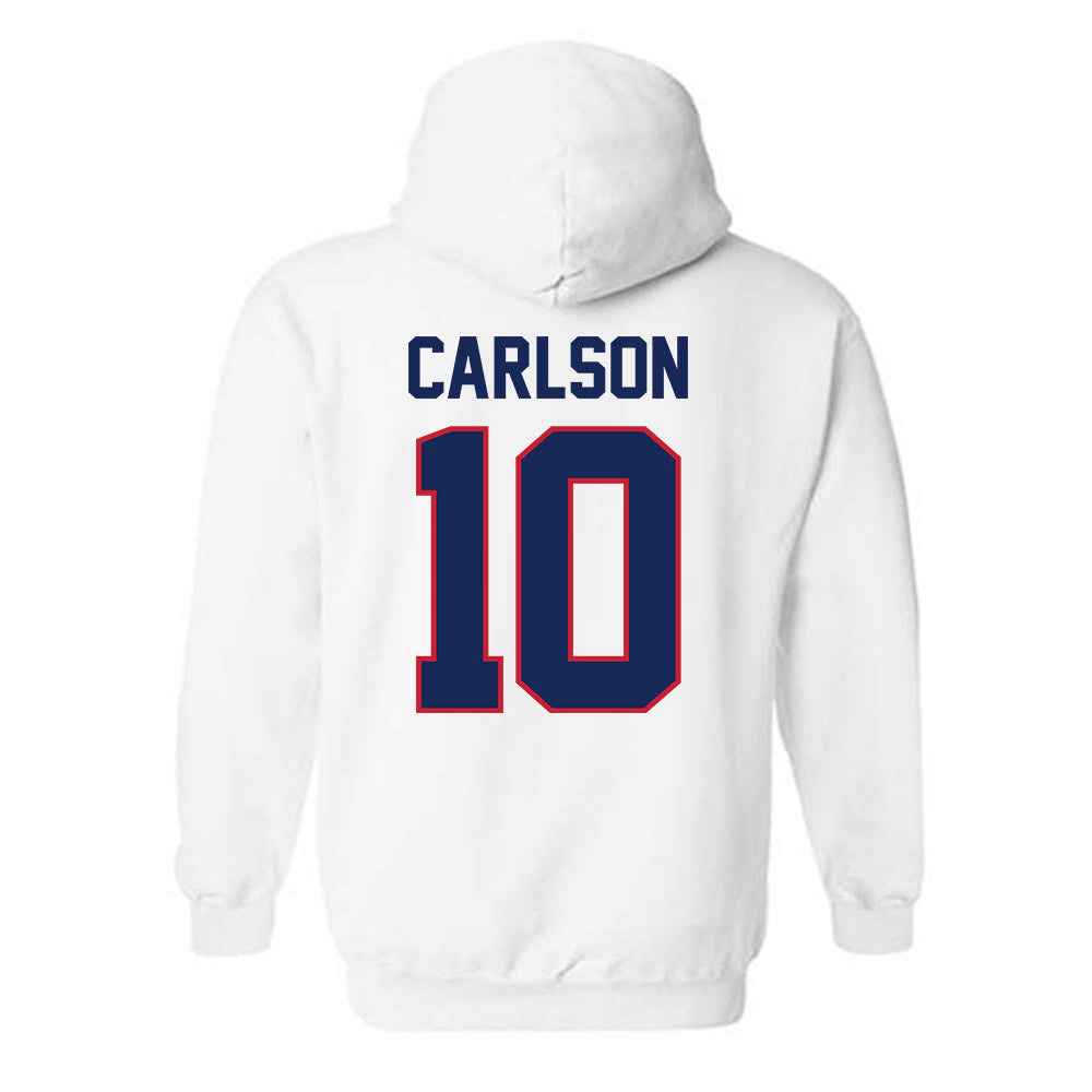 Arizona - NCAA Women's Volleyball : Britt Carlson - Classic Shersey Hooded Sweatshirt-1