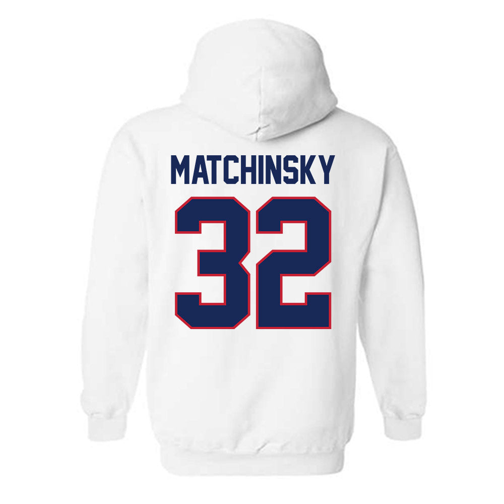 Arizona - NCAA Beach Volleyball : Holly Matchinsky - Classic Shersey Hooded Sweatshirt-1