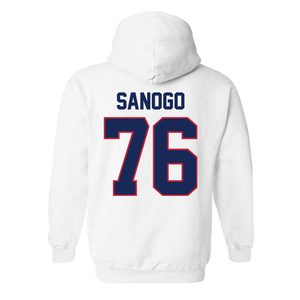 Arizona - NCAA Football : Khalil Sanogo - Classic Shersey Hooded Sweatshirt-1