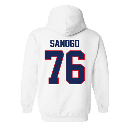 Arizona - NCAA Football : Khalil Sanogo - Classic Shersey Hooded Sweatshirt-1