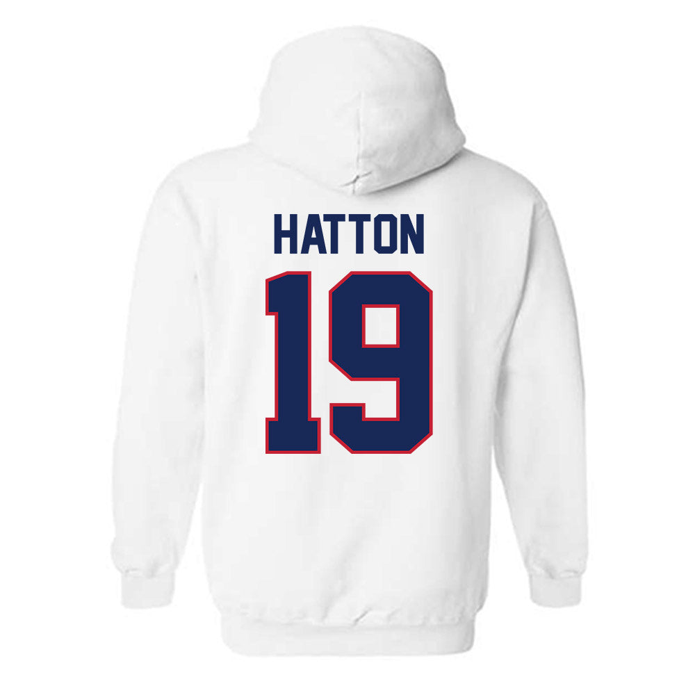 Arizona - NCAA Women's Volleyball : Brookelyn Hatton - Classic Shersey Hooded Sweatshirt-1
