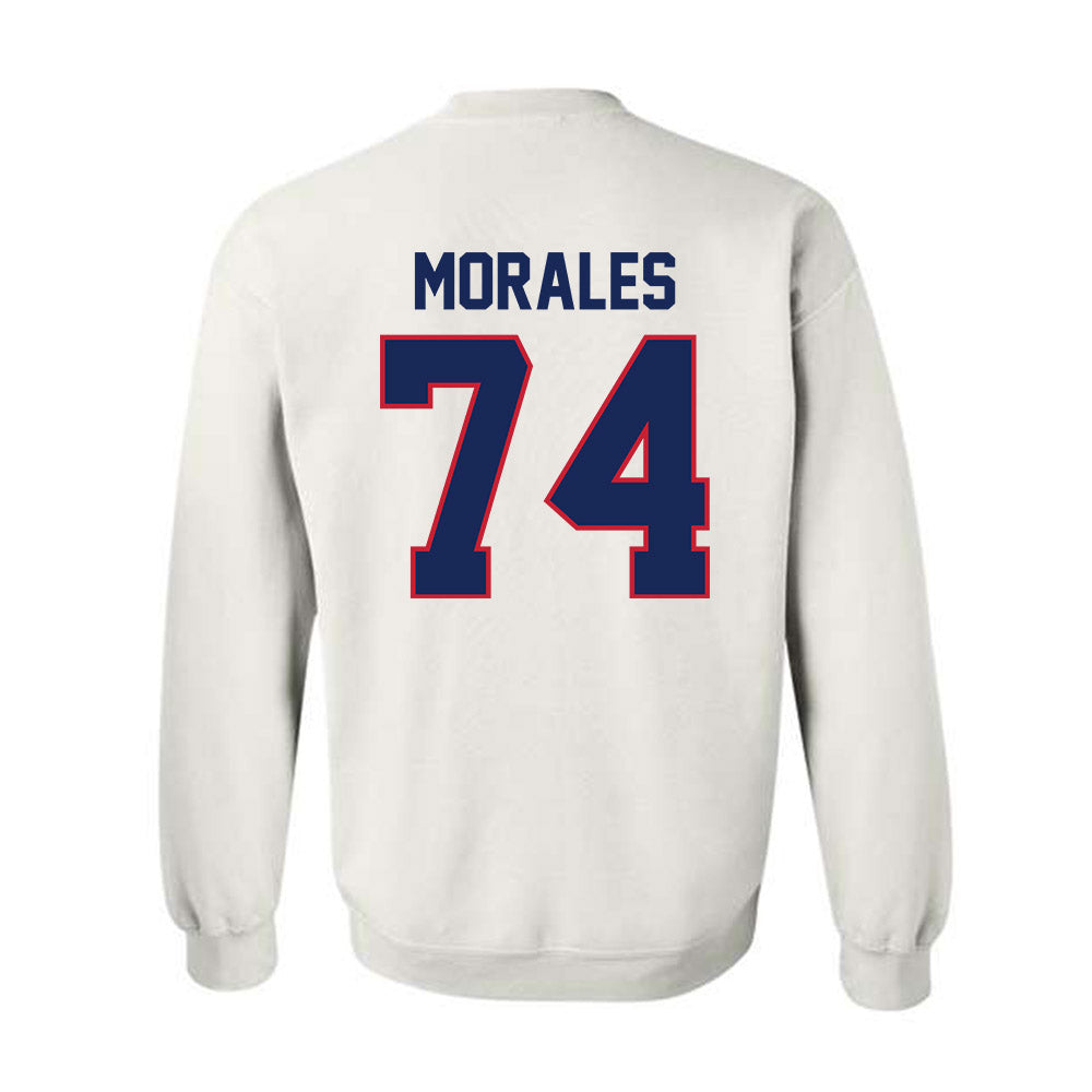 Arizona - NCAA Football : Justin Morales - Classic Shersey Crewneck Sweatshirt-1