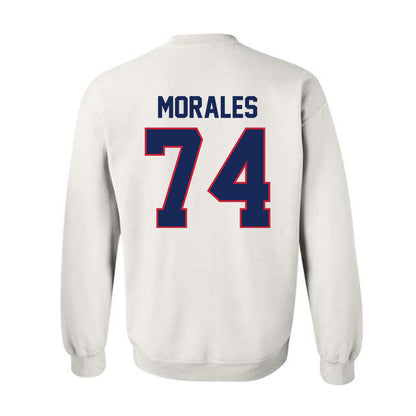 Arizona - NCAA Football : Justin Morales - Classic Shersey Crewneck Sweatshirt-1
