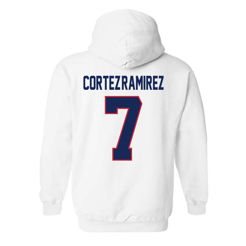 Arizona - NCAA Women's Soccer : Leilani Cortez-Ramirez - Classic Shersey Hooded Sweatshirt-1