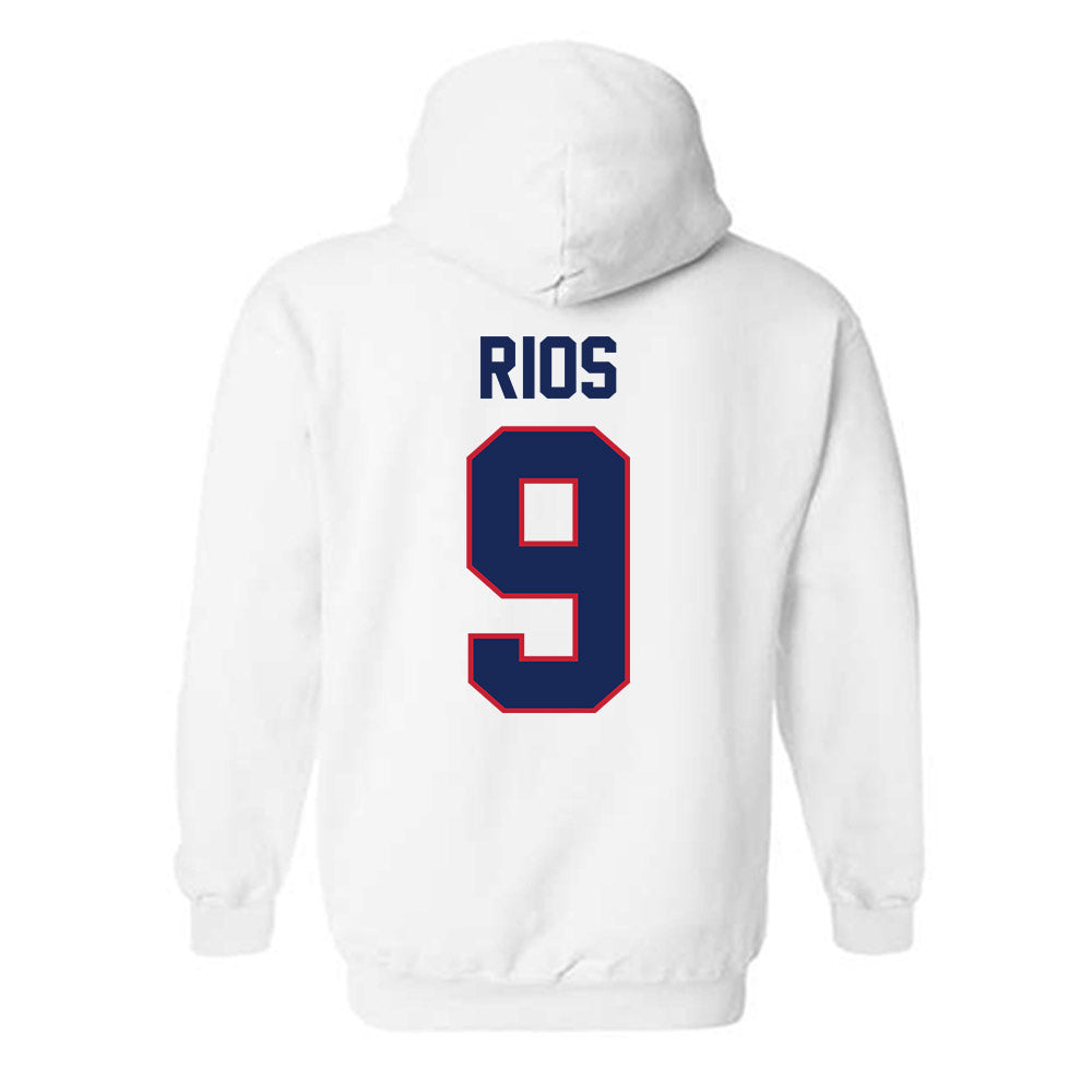 Arizona - NCAA Football : Oscar Rios - Classic Shersey Hooded Sweatshirt-1