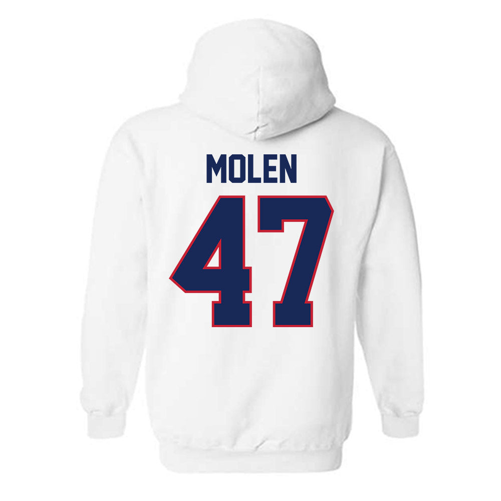 Arizona - NCAA Football : Broden Molen - Classic Shersey Hooded Sweatshirt-1
